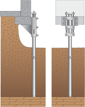foundation repair solutions: steel piers