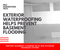 exterior waterproofing solutions to help prevent basement floods