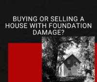 buying/selling house with foundation damage